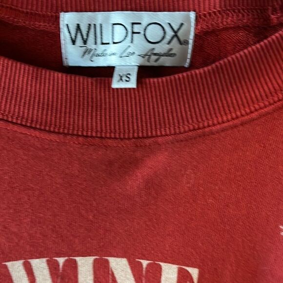 Wildfox Wine Wonderland Sweater by Wildfox Christmas Holiday XS - Picture 5 of 6